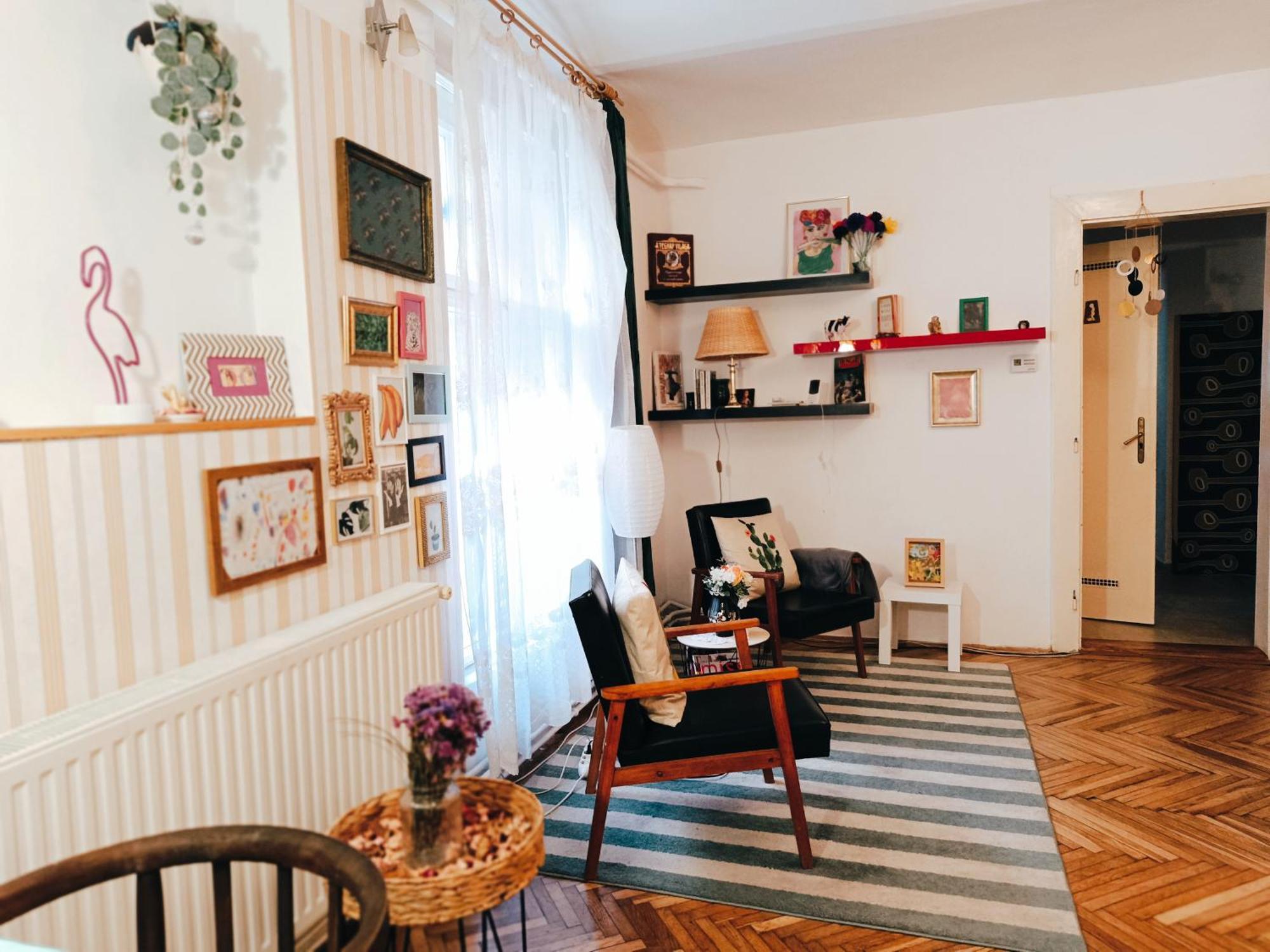 Flat In Historic Villa With Your Own Private Garden, Near City Park 부다페스트 외부 사진